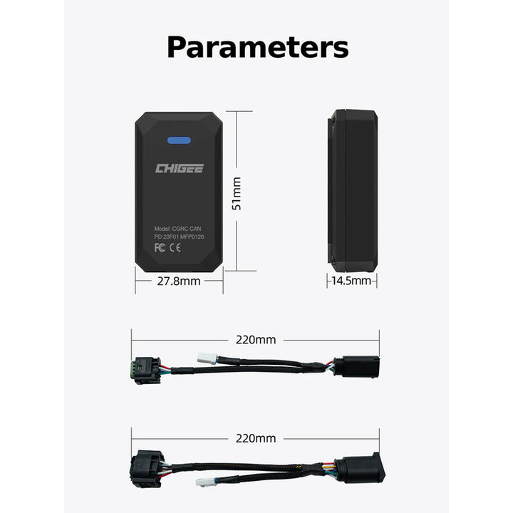 CHIGEE CGRC CAN KNOB CONTROLLER | 4PIN (FITS BMW1200-1250GS/ADV)