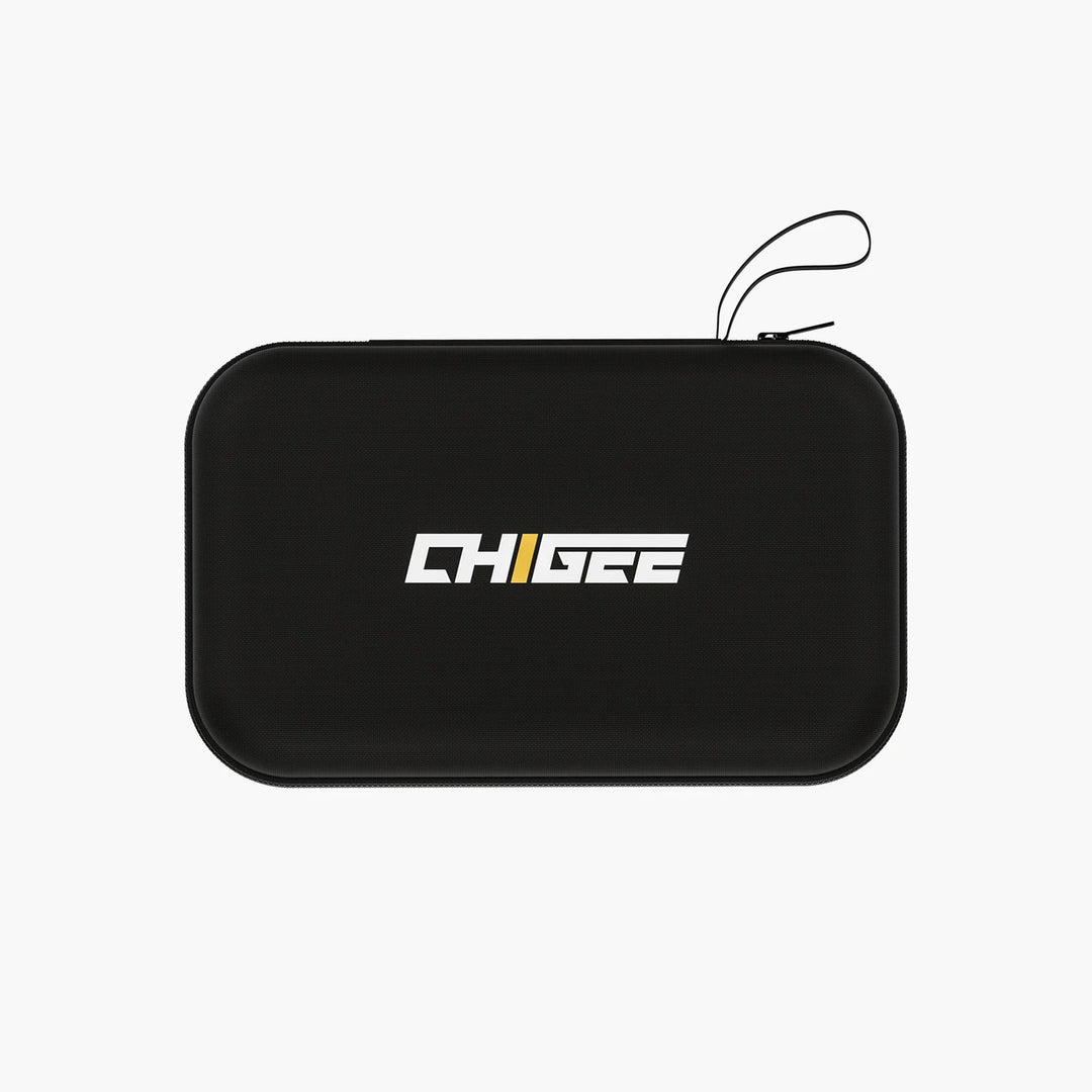 Black case with 'CHIGEE' logo on a white background